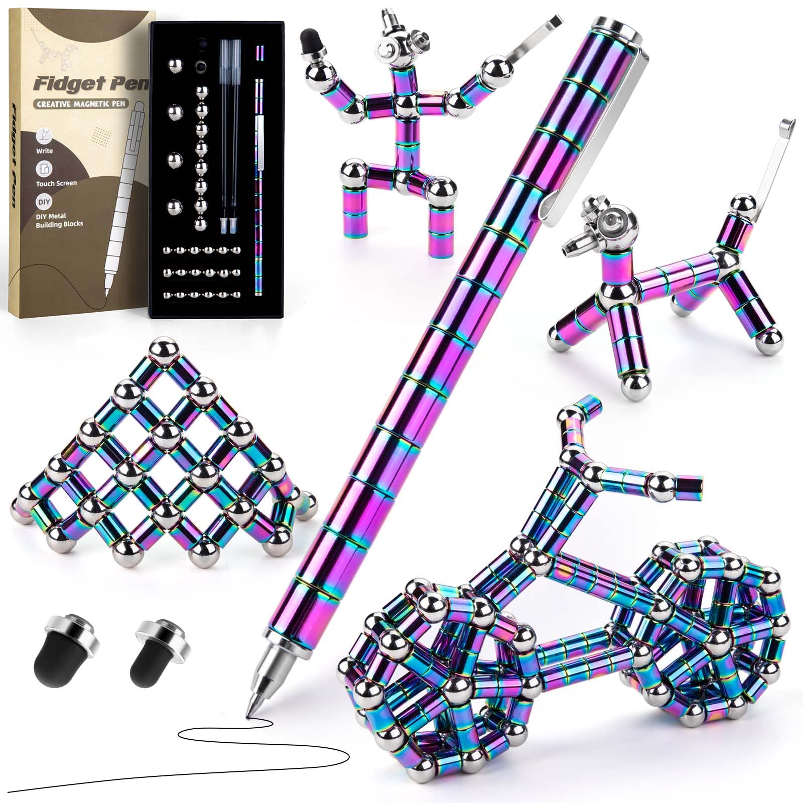 Magnetic Modular Pen and Stylus