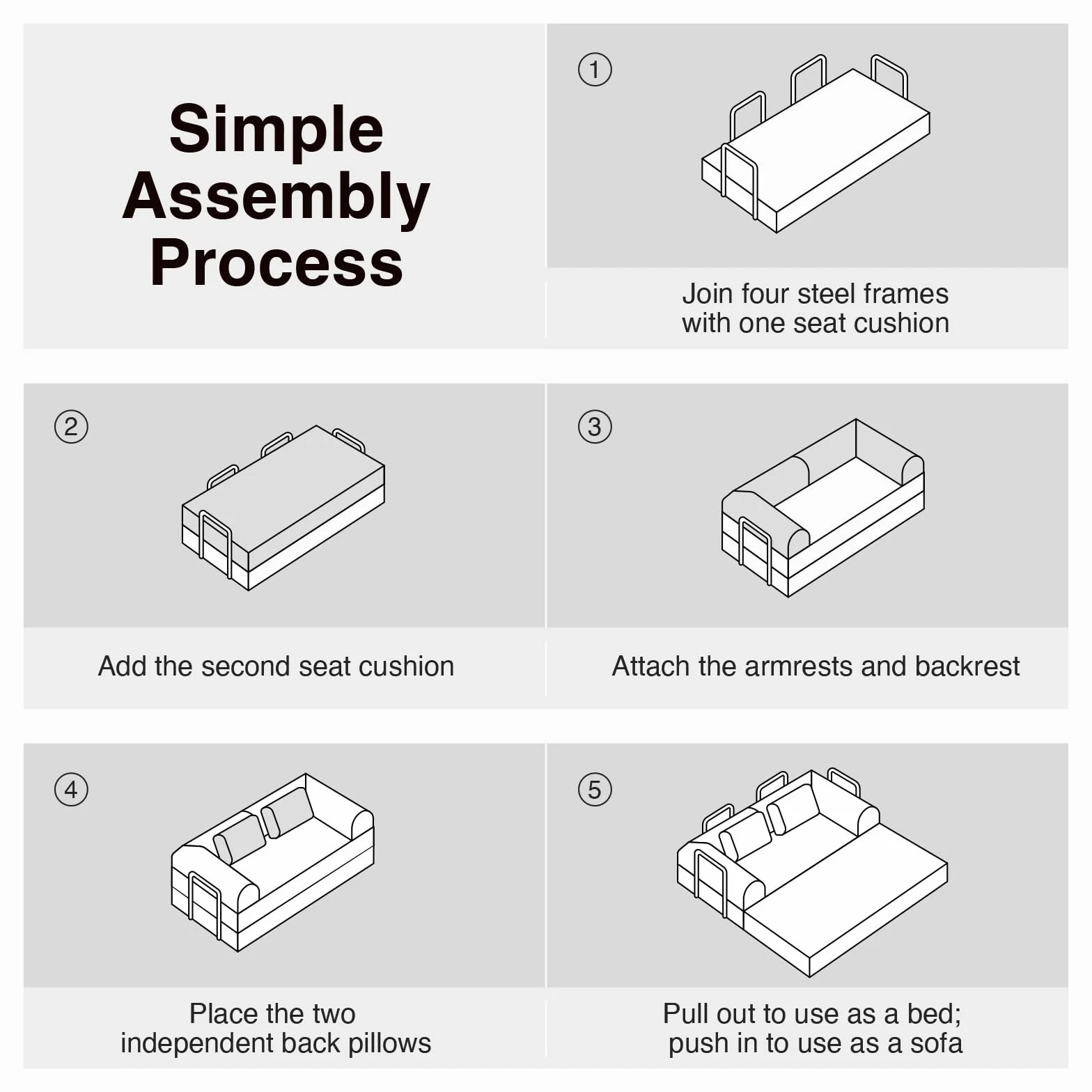 Novilla 75" Convertible Futon Sofa Bed, Boneless Couch with Smarts Coil® Support & High-Density Foam, No Assembly Corduroy Folding Loveseat Floor Sleeper for Living Room, Apartment, Bedroom, Green