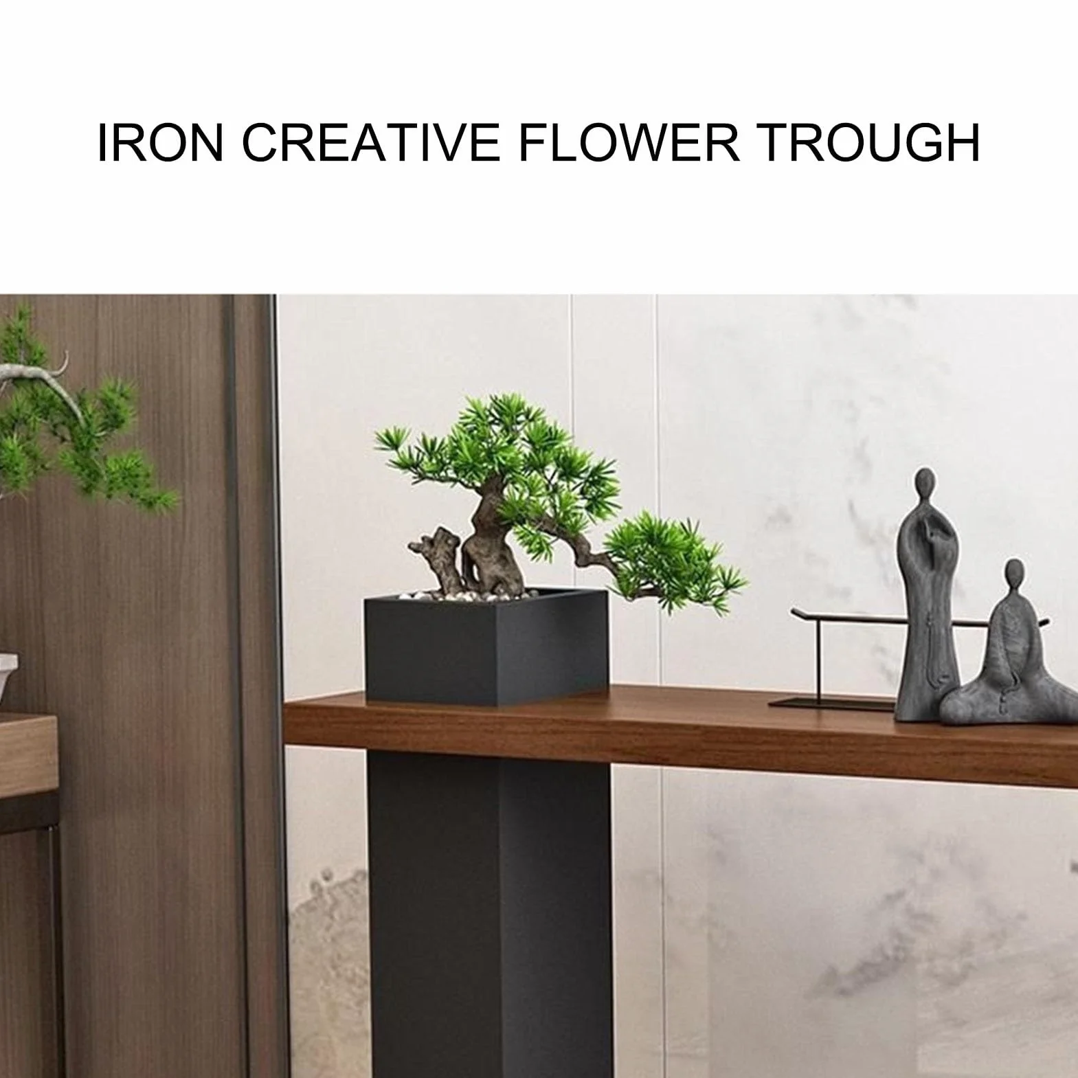 Console Table, Modern Accent Table for Hallway, Narrow High Entryway Table with Shelves, Wooden Design for Living Room and Entrance. Perfect for Narrow Spaces