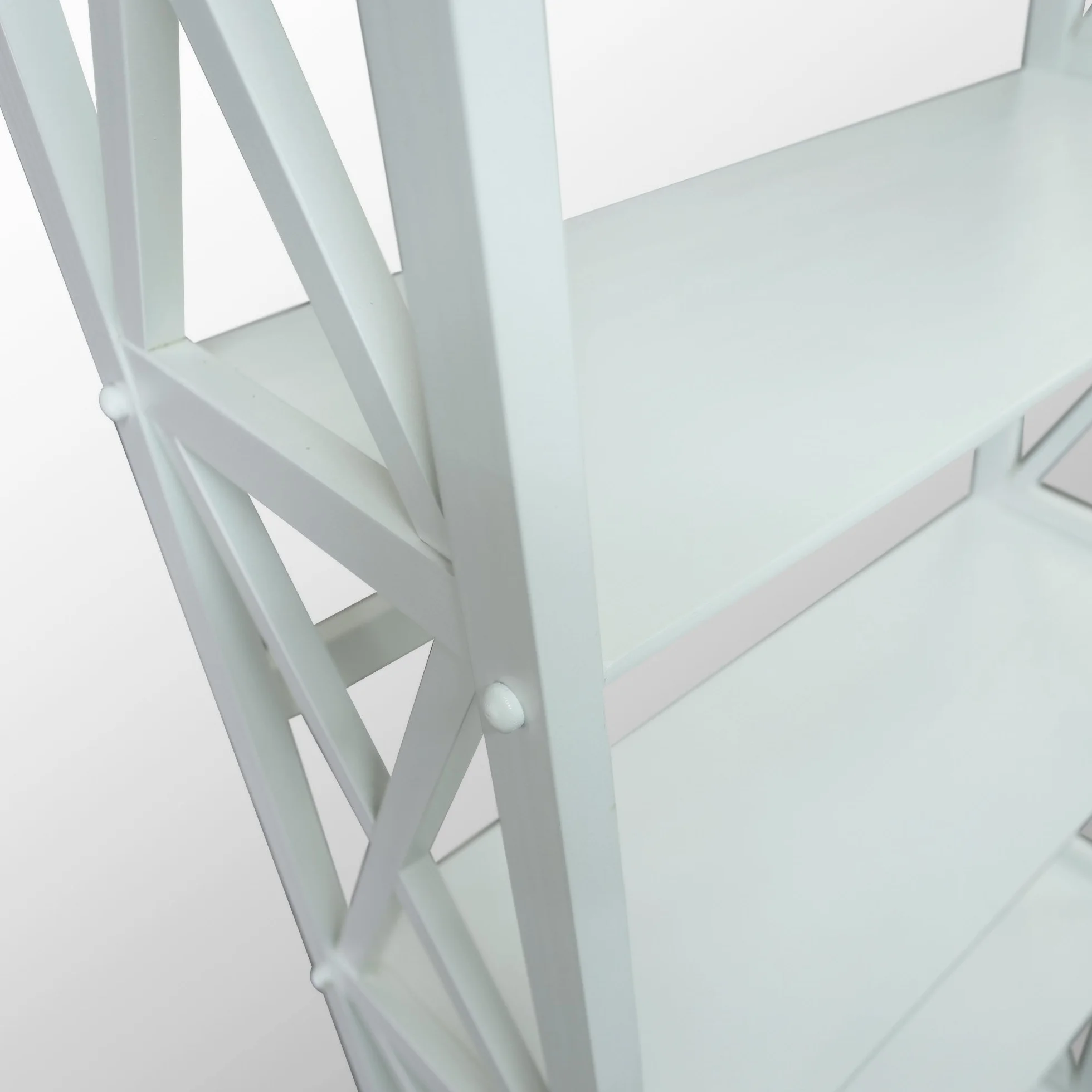 Casual Home Montego 3-Shelf Bookcase, White