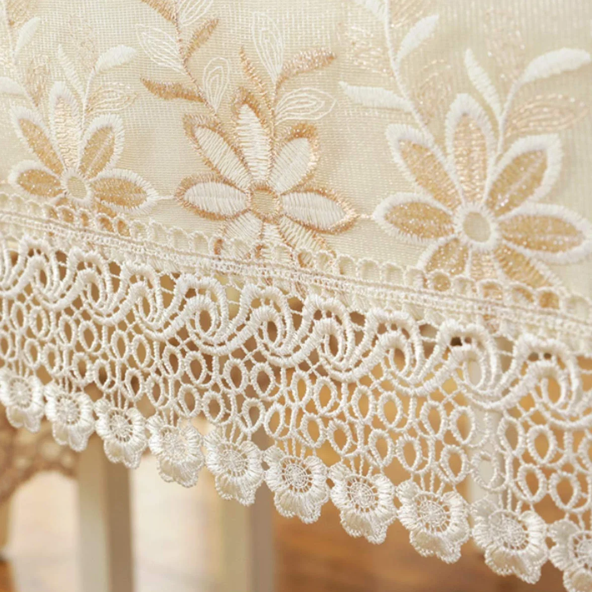 Tovaglia Tessuto di pizzo Tavolo da tè Tavolo da pranzo Tovaglia rotonda Tovaglia da cucina (Color : B Size : 110 * 150cm)