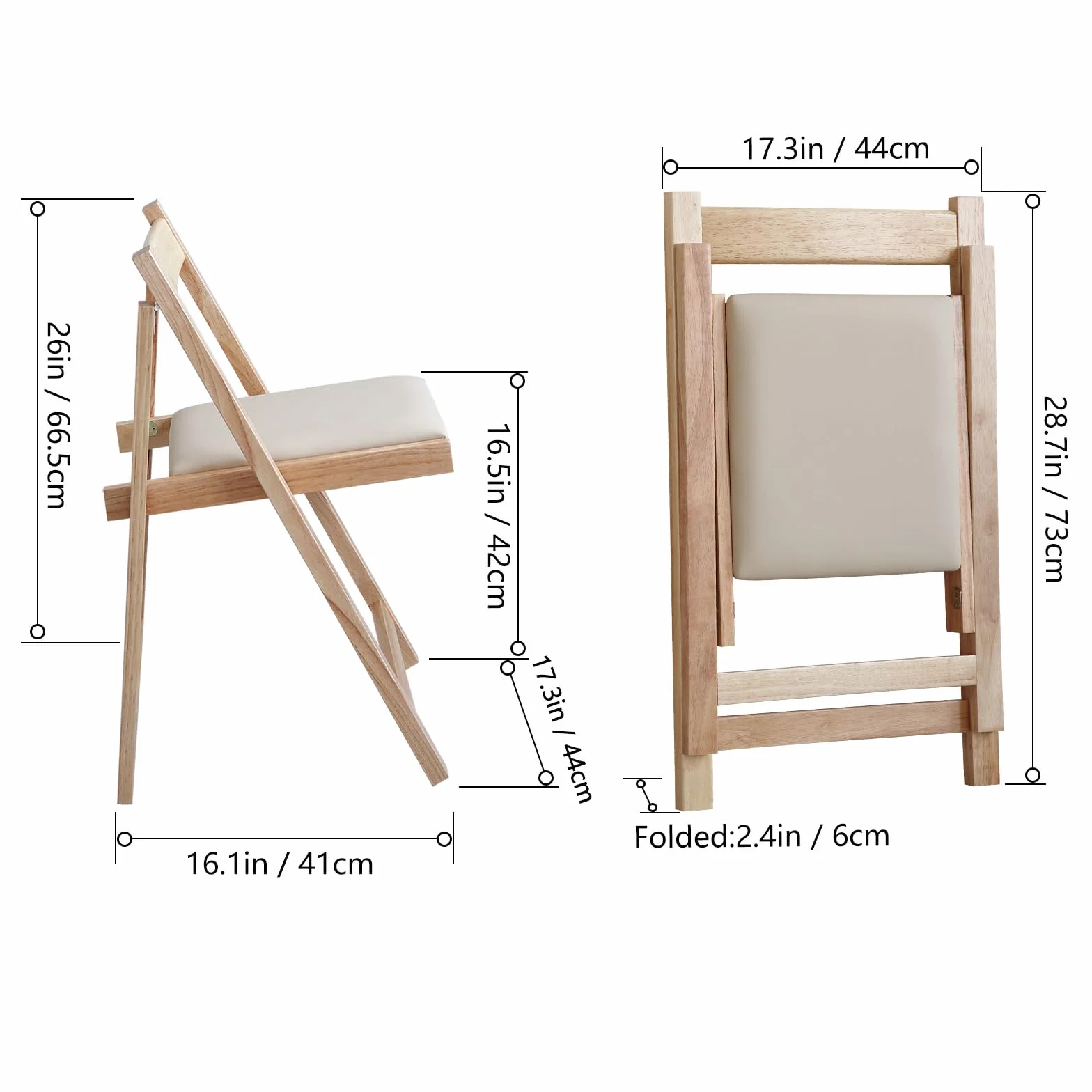 Wood Drop Leaf Folding Dining Table with 2 Drawers and 4 Wheels, Wooden Padded Chairs Set of 4, Space Saving Dining Table with 4 Chairs