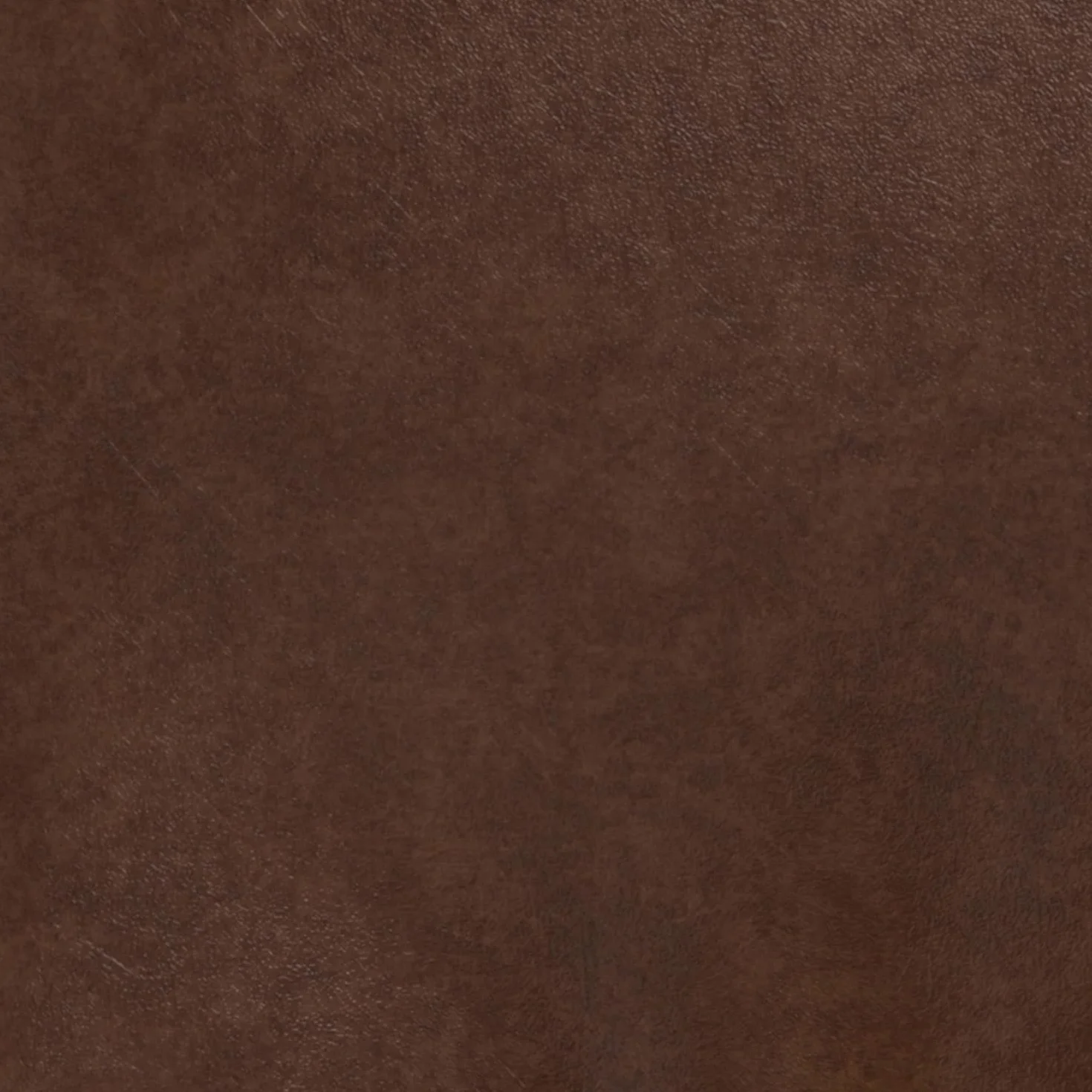 SIMPLIHOME Brody 24" Wide Pouf in Distressed Camel Brown Faux Leather